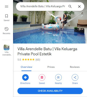 Review Villa Batu Malang Private Pool Murah 1 Jutaan Saja Villa Arendelle Batu