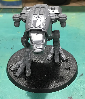 Adeptus Titanticus Warhound Titan WIP for Legio Tempestus