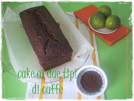 Cake ai due tipidi caffè 1 Cop