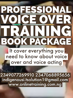 Professional Voice Over/Voice Acting Training