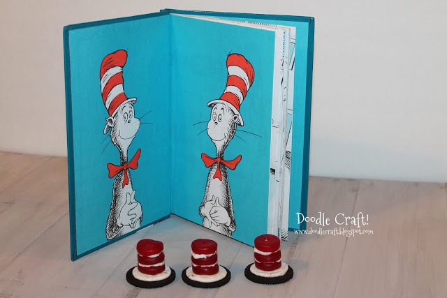 a the cat in the hat hat snack cookies treats dr seuss day