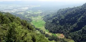 Desa Wisata Sepakung dari atas bukit