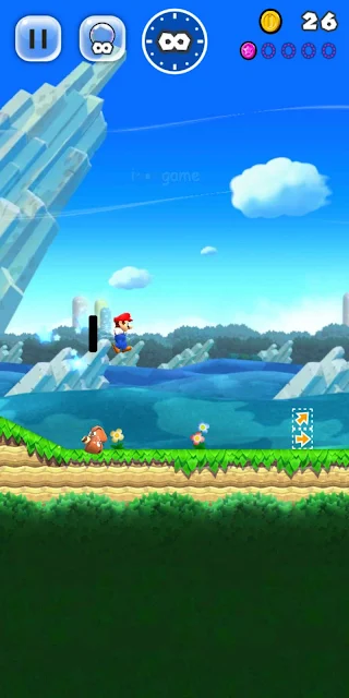 لعبة Super Mario Run | لعبة سوبر ماريو للموبايل ومغامرات لا تنتهي
