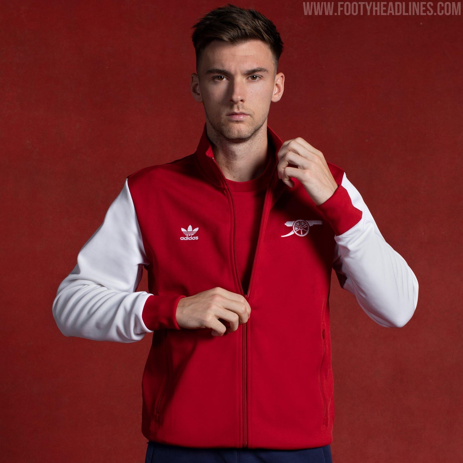 The retro collection of Arsenal by adidas