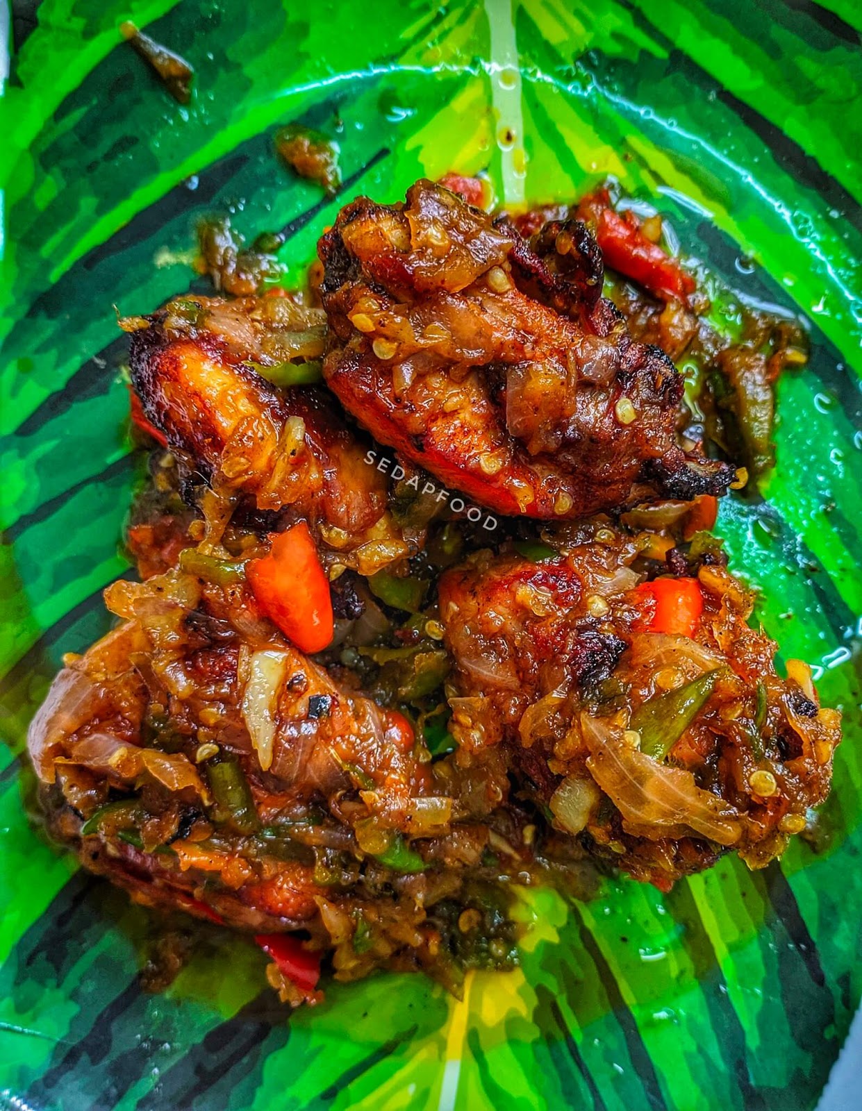 Resepi Simple Ayam Sambal Berlado Pedas