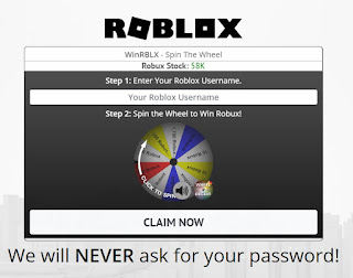 Winrblx.com Free Robux Roblox, It's Work