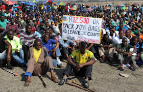 South Africa Mining Violence