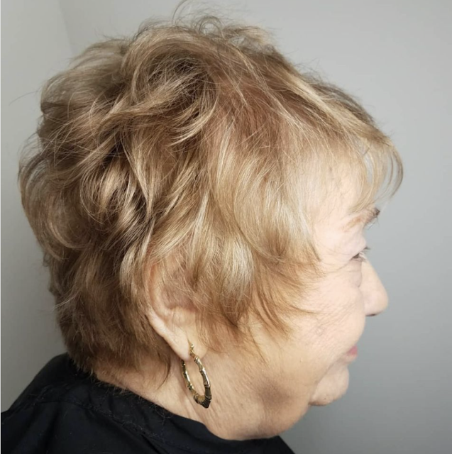 ladies over 70 short hairstyles