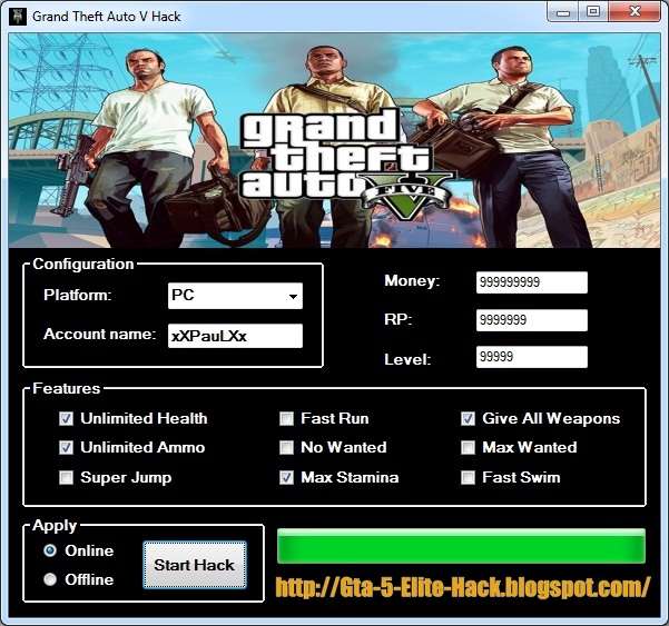 Hack for GTA 5