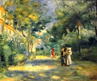 Figures in a Garden of Montmartre, 1880-90