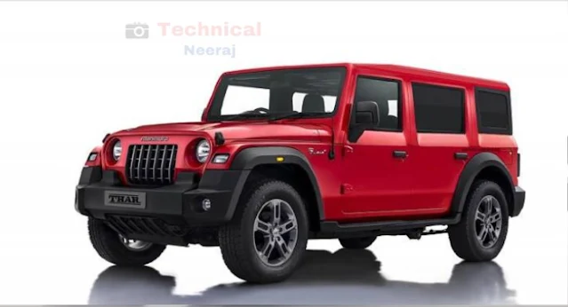 Mahindra Thar 5 Door Launch Date In India & Price, Features