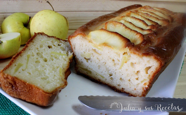 Bizcocho de manzana sin azúcar