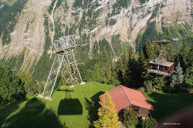 Lauterbrunnen Valley, Switzerland, Murren Gimmelwald Trummelbach Alps glaciers waterfall hiking tram skiing copyright RocDocTravel.com