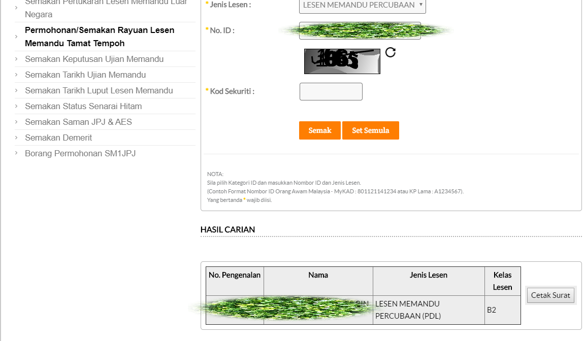 Cara-Cara Memohon Rayuan Lesen Memandu Tamat Tempoh