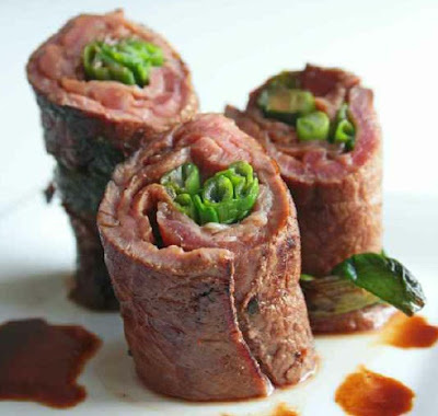 Beef Negimaki Recipe