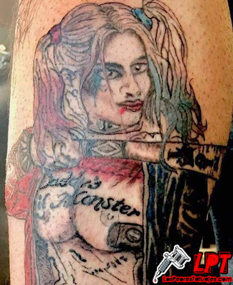 El peor tatuaje de Harley Quinn