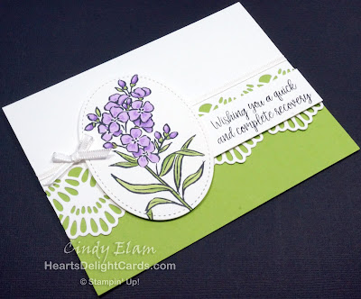 Heart's Delight Cards, Southern Serenade, Healing Hugs, Stampin' Up!