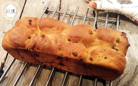 brioche aux pépites de chocolat