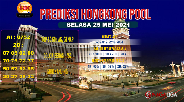 PREDIKSI HONGKONG   SELASA 25 MEI 2021