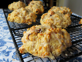 Carrot Cake Drop Scones