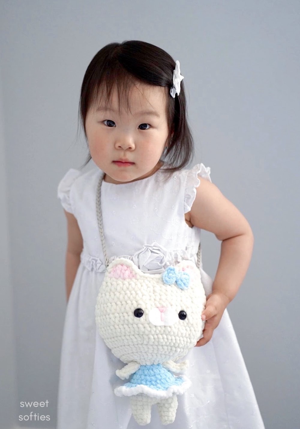 Pretty Kitty Purse · Toddler Crossbody Bag Crochet Pattern