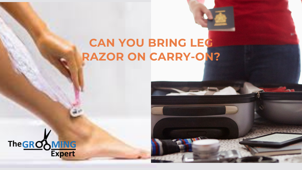 Can you bring leg razor on carry-on?