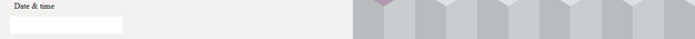 Input Type Datetime
