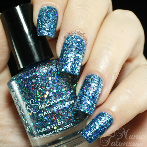 KBShimmer Too Cold To Hold Swatch