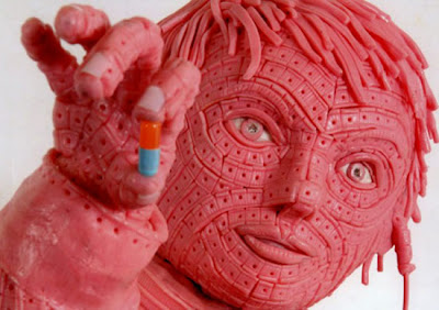 chewing gum sculptures