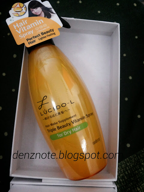  Review Lucido  l vitamin  rambut  spray Denz Note