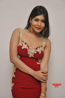 Rachana Smith in a Red Deep Neck Leg Split Gown ~  Exclusive Galleries 035.jpg