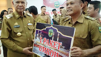 Capaian Target PBB-P2, Bupati Luwu Berikan Penghargaan