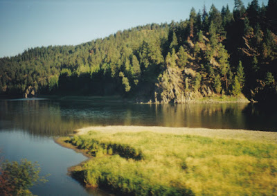 Kootenay River in Idaho on August 1, 1999