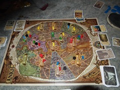 Ankh-Morpork Gameboard, Game in Progress