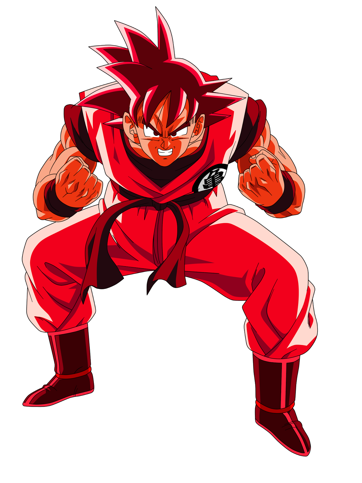 imagenes de goku haciendo el kaioken - Kaio Ken Dragon Ball Wiki