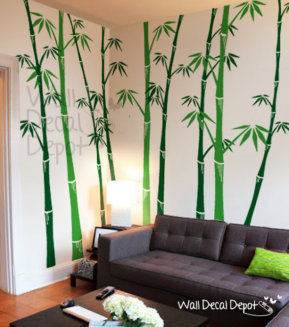 Bamboo Wall Decal3