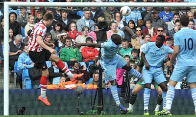 Man City 3-3 Sunderland Highlights Balotelli Goals Video 31 March 2012