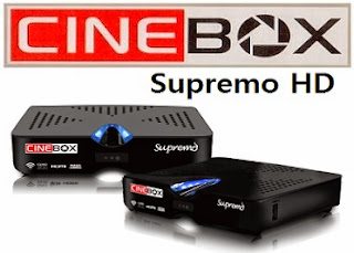 Atualização para Cinebox Supremo HD 27-08-2014