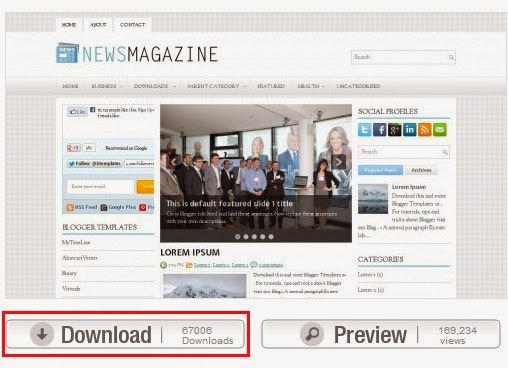 Lihat detail dari template saat anda membuat blog Lihat detail dari template saat anda membuat blog