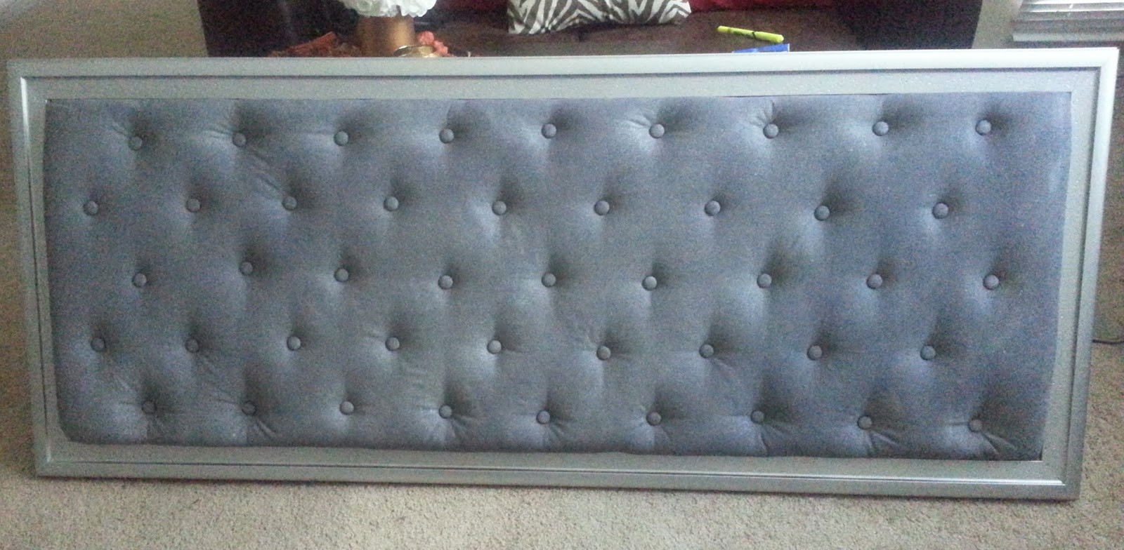 pay but to  didn't diy headboard a tufted over I  it wanted headboard $200 for want