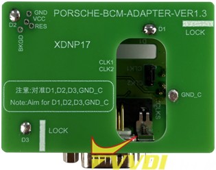 XDNP17 Porsche  BCM Adapter  1