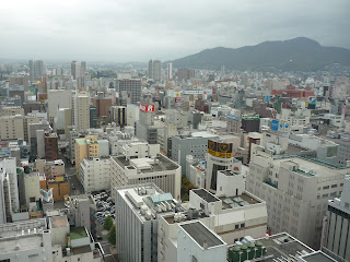 Sappro city taken from the Sapporo TV tower