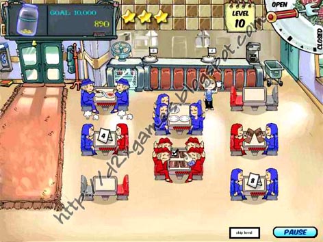 Free Download Games - Diner Dash