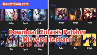 Download Zolaxis Patcher ML Versi Terbaru