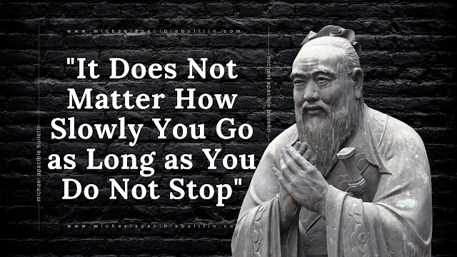 Discover the profound meaning behind Confucius' quote 'It does not matter how slowly you go as long as you do not stop.' Learn valuable life lessons about perseverance, overcoming obstacles, patience, and the power of consistency. Embrace the journey and trust in the process of achieving your long-term goals.