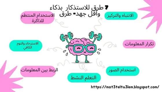 7 طرق للاستذكار studying بذكاء وأقل جهد- طرق مجربة وأكيدة