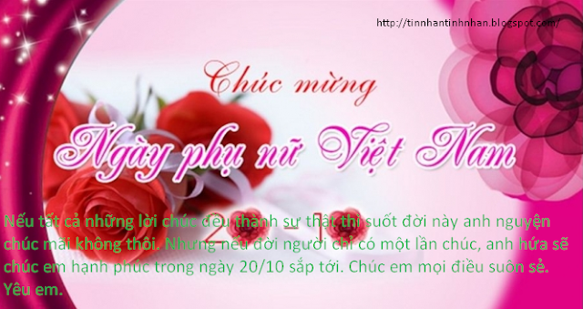 Tổng hợp những tấm thiệp 20-10 đẹp nhất bằng lời chúc ngày phụ nữ Việt Nam