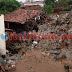 GUARABIRA: Muro de arrimo desaba e destroi duas residências no Bairro do Nordeste I