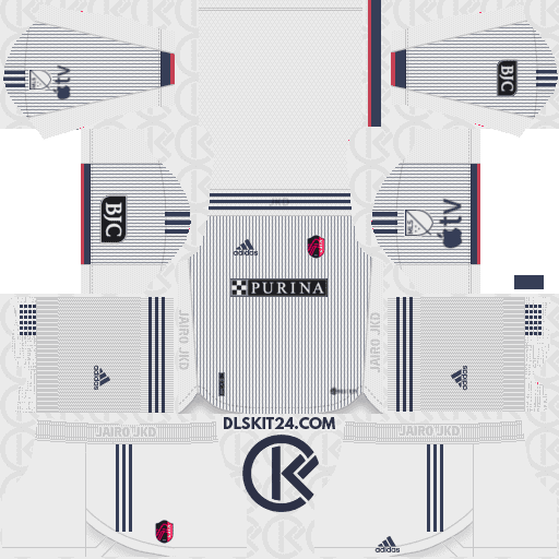 ST Louis City Kits 2024-2025 Adidas - Dream League Soccer Kits 2024 (Away)