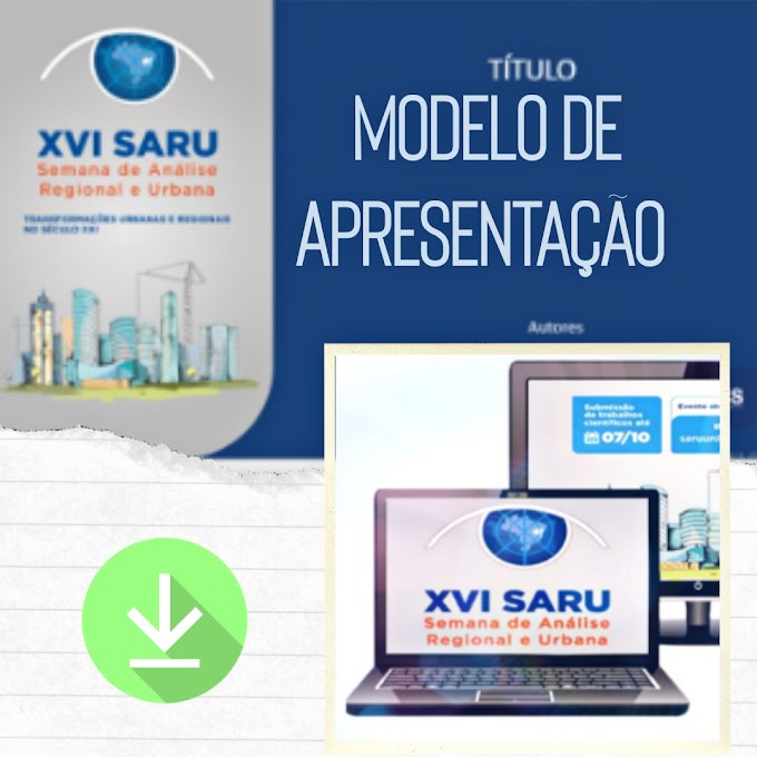 Modelos de Apresentação Oral e Banner